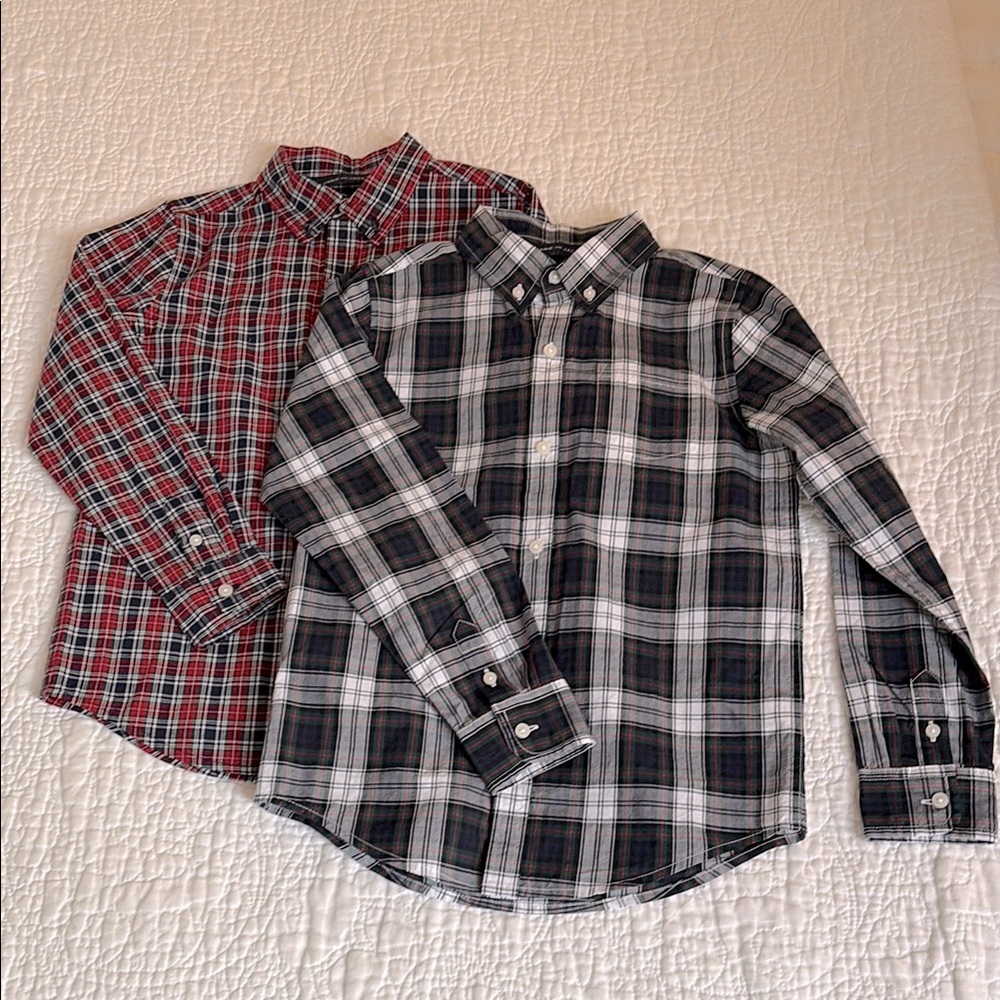 Janie & Jack Holiday Dress Shirts